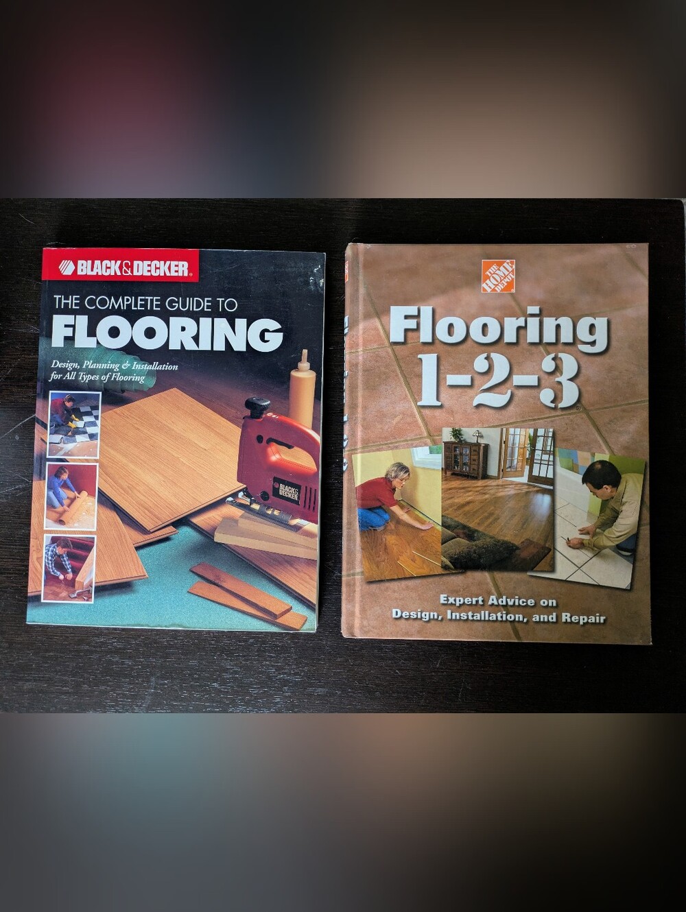 2/$18 VTG Lot of 2 Flooring Home Improvement Books